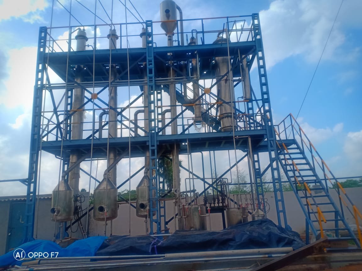 Three Falling Film Evaporator with ATFD